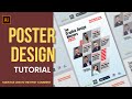 Modern Poster Design Tutorial 2025 l Adobe Illustrator
