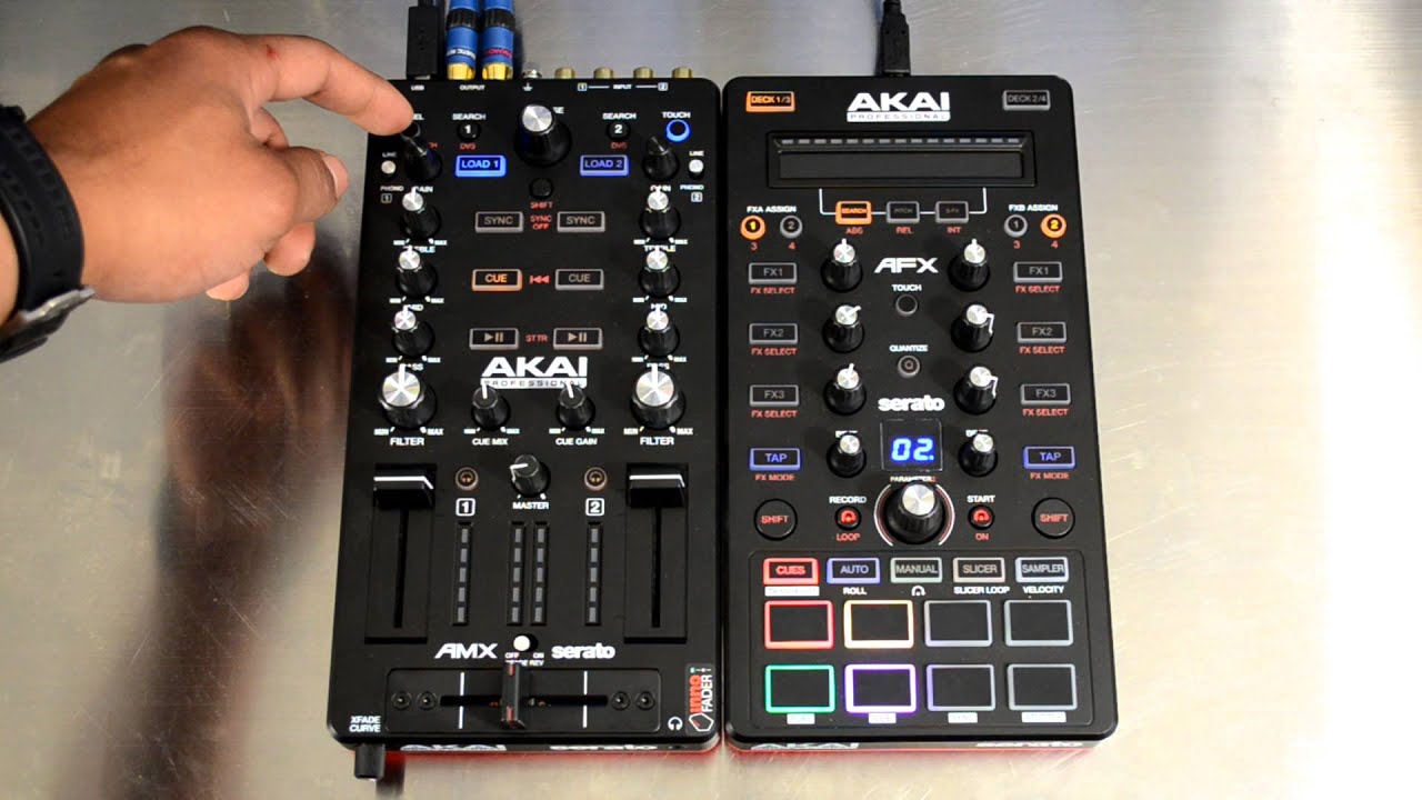 Akai AMX & Akai AFX Serato DJ Controller Review Video