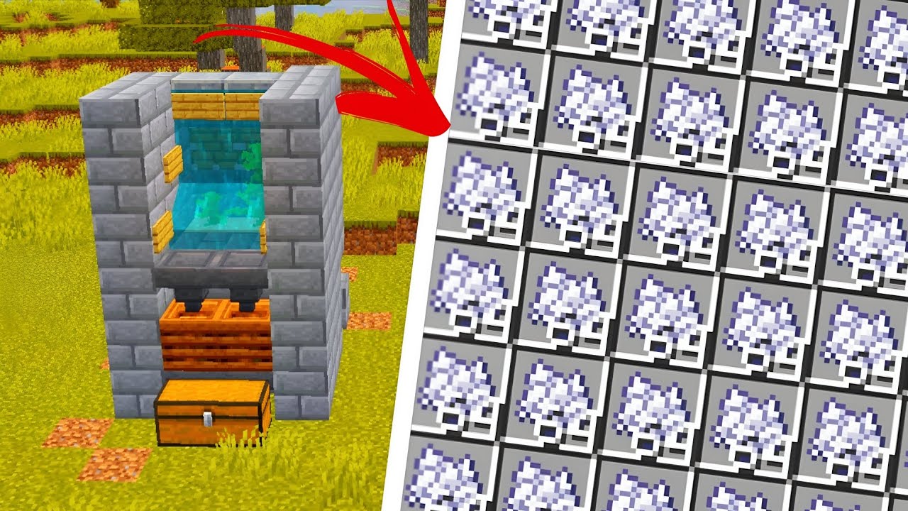 Minecraft PE 1.21: Easy Bonemeal Farm with Kelp | Automatic Farm ...