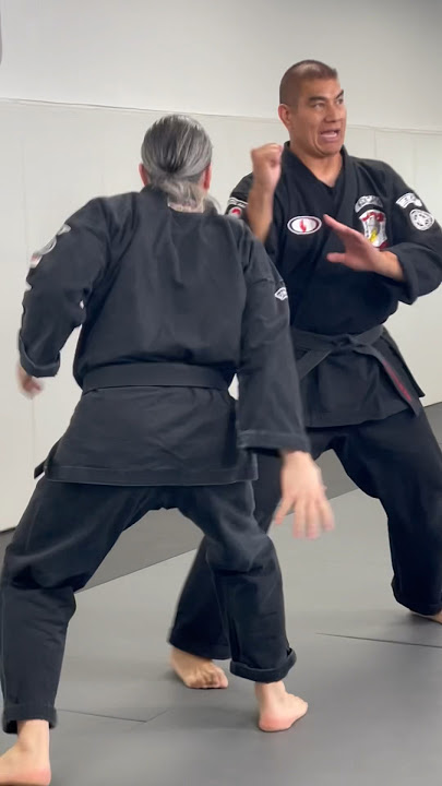 1st technique in Ed Parker Sr American Kenpo Karate #DelayedSword #SelfDefense #ikka #MartialArts