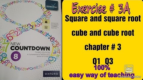 oxford new countdown book 8 third edition chapter 3 Exercise 3A Q1_Q3 solved