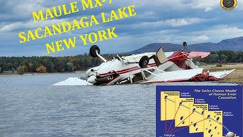 Maule MX 7 Crash Sacandaga Lake New York 9 Oct. 2022