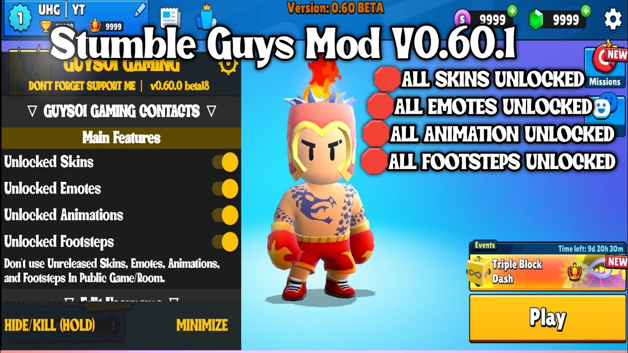 Mod Menu Stumble Guys v0.53.1 p48