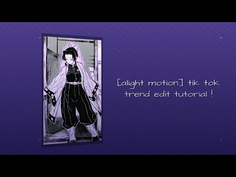 [alight motion] "papi" tik tok trend edit tutorial !
