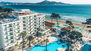 IBEROSTAR ALCUDIA PARK | Great Family BEACHFRONT Hotel in MALLORCA SPAIN (full tour) 4K