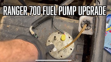 How To Upgrade 2005 Polaris Ranger 700 Fuel Pump / Tank