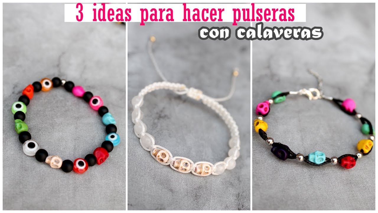 Como hacer pulseras con hilos