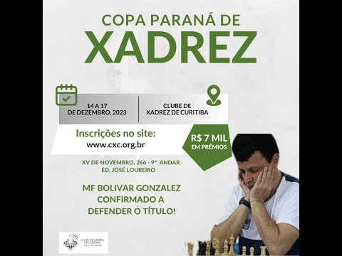 Xadrez Rápido no Clube de Xadrez de Curitiba - 21/10/2023 - Partida 2 