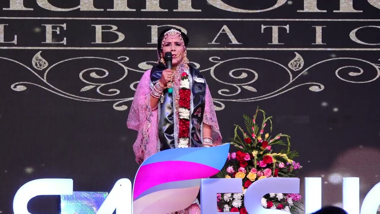 NEWLY DIAMOND LEADER Mr. YOGESH SHARMA JI WIFE SPEECH SPEECH ON OCCASION OF DIAMONDSHIP AT JP PALACE