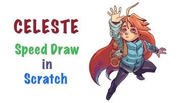 Vector Art in Scratch - Celeste Speed Draw