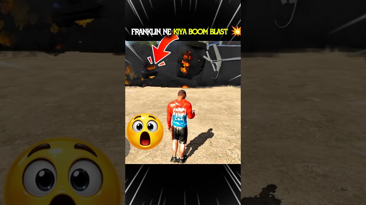 FRANKLIN NE KIYA BOMB BLAST #gta #indianbikesdriving3dnewtodayupdate #automobile
