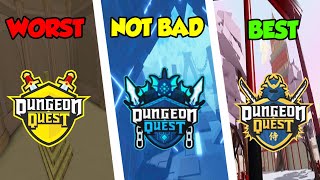 🔥(RANKING ALL DUNGEON QUEST MAPS FROM WORST TO BEST! )|🔥 DUNGEON QUEST ROBLOX