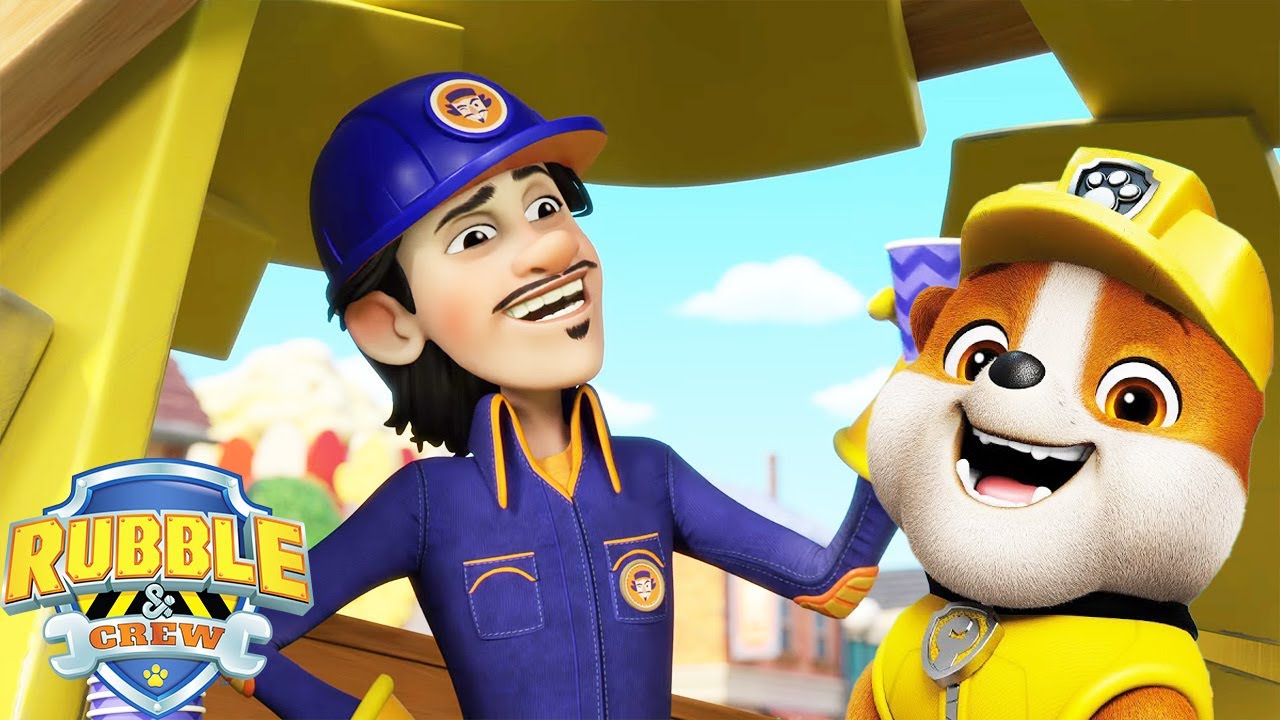 Rubble And Crew Stop Trouble! (Compilation) | Rubble and Crew | Cartoons for Kids