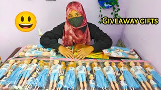 Giveaway Gift Barbie family set unboxing 😃/Barbie show tamil