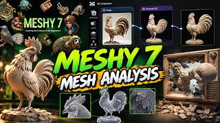Meshy 7 Models Under the Microscope 🔍 | Models generated within Marso Studio