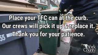 Recycling Can Replacement Underway