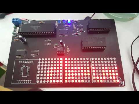 CDP1802 Namebadge Demo