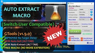 💯 NEW | Multi Client (Switch User) | GTools FREE CABAL MACRO ALT-TAB
