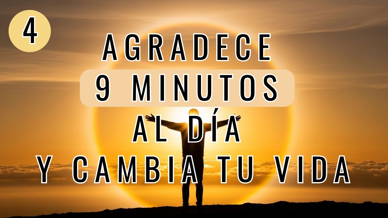 (9 Min) Ejercicio de GRATITUD que TRANSFORMA tu VIDA 🌅 | | Un Puente Hacia tu Abundancia