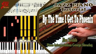 By The Time I Get To Phoenix [Jim Webb] | Jazz Piano Tutorial