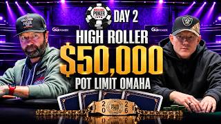 $50,000 PLO High Roller - Day 2 | World Series of Poker