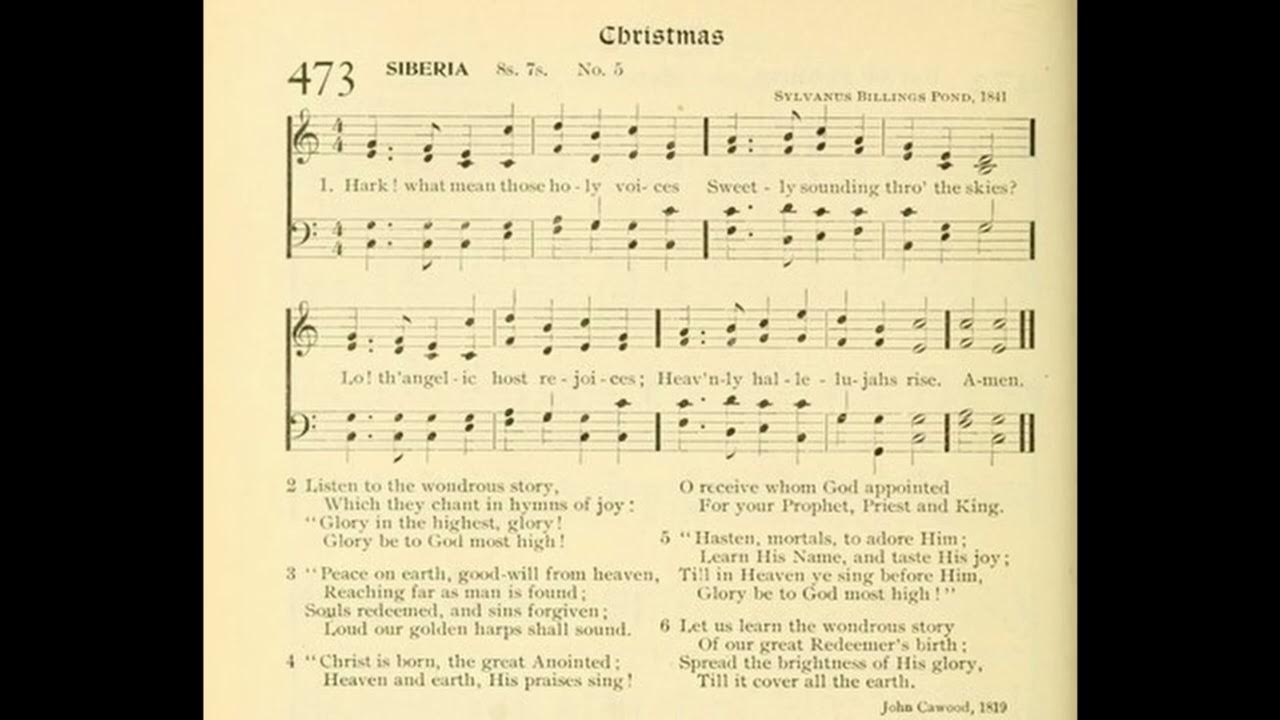 Hark! What Mean Those Holy Voices (Missionary Song) YouTube