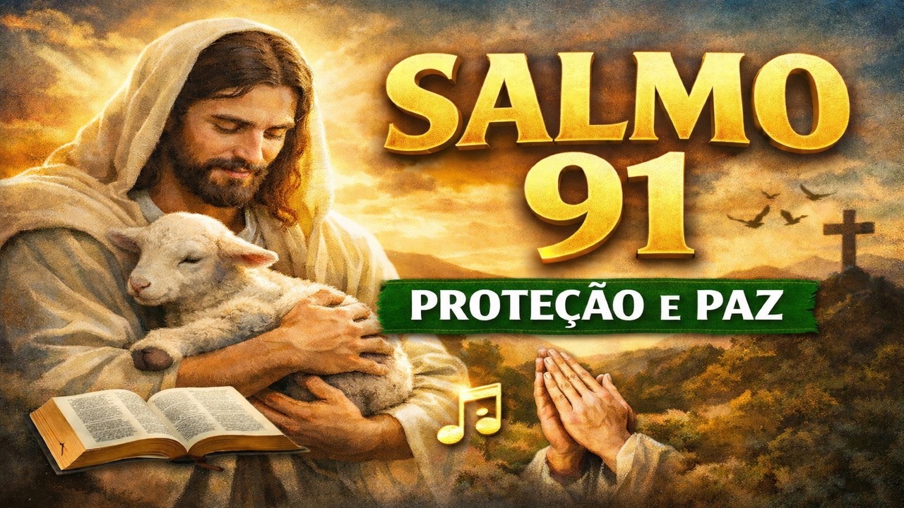 Salmo 91 Cantado 🙏 Hinos CCB | Oração Poderosa de Proteção e Paz
