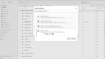 Setting Expiration Dates for your shared documents in Zoho Docs