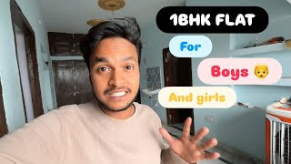 1BHK FLAT FOR STUDENTS IN BORING ROAD PATNA (BOYS & GIRLS) #pwdride #room #flats