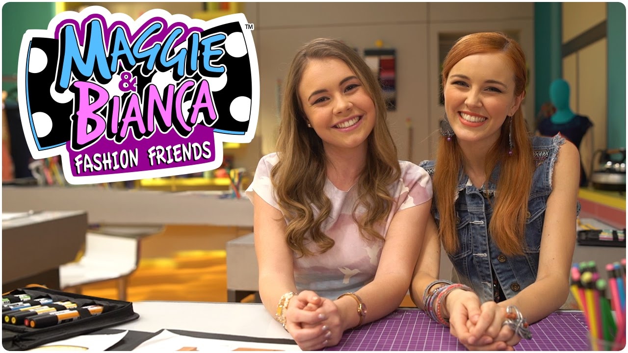 Maggie & Bianca Fashion Friends | Leur premier jour de cours! - YouTube