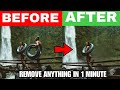How To Remove Any Background Object From Photo | Remove Anything In 1 Minute From Image