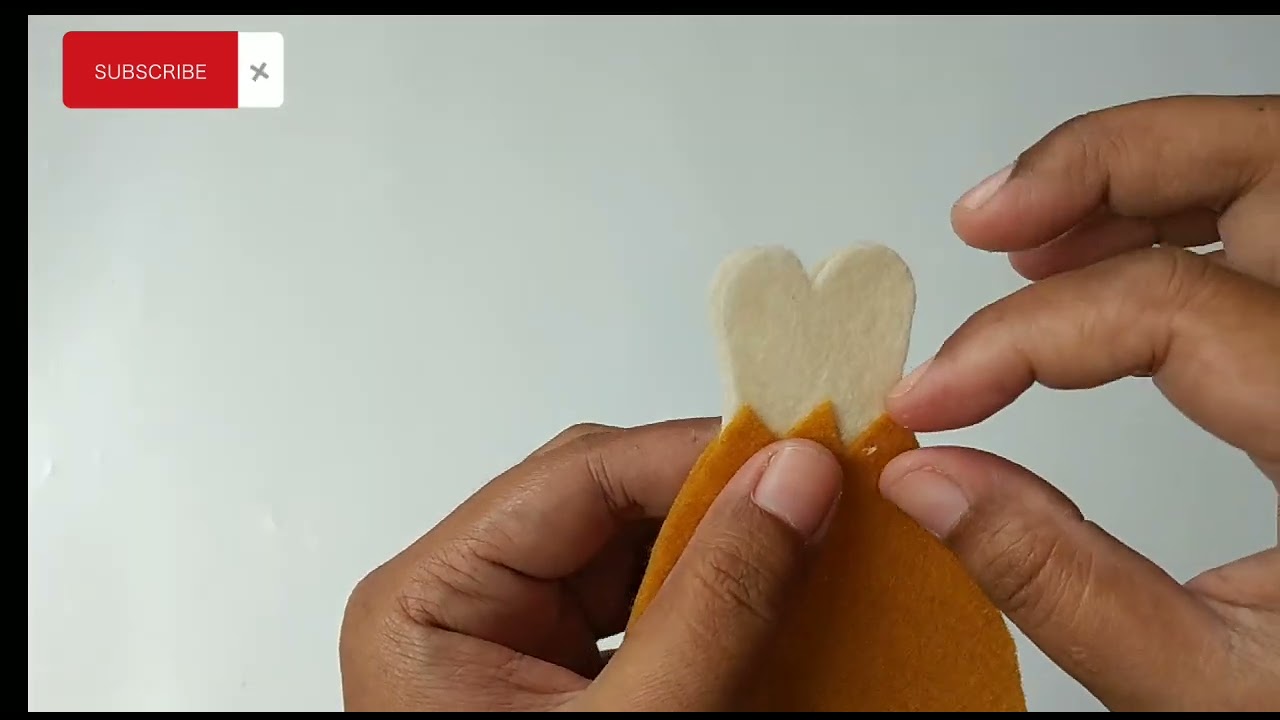 Tutorial membuat mainan ayam goreng dari kain flanel