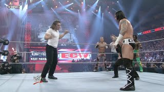 Team CM Punk vs Team Elijah Burke — Eight Man Tag Team Match: WWE ECW April 15, 2008 HD