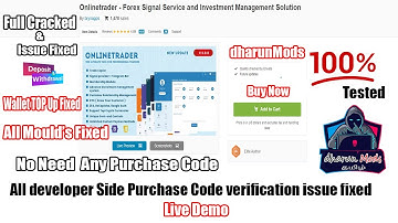 Onlinetrader - Forex Signal Service and Investment Management Solution Full Cracked