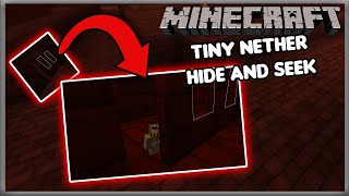 Tiny in the Nether | Minecraft Hide and Seek!