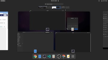 GNOME 40 | Rounded Backgrounds & Bigger Previews (WIP)