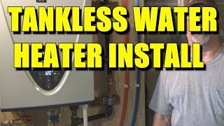 Installing A Tankless Water Heater - Honest Jardys Plumbing