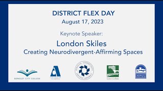 Fall 2023 Flex Day Keynote: London Skiles