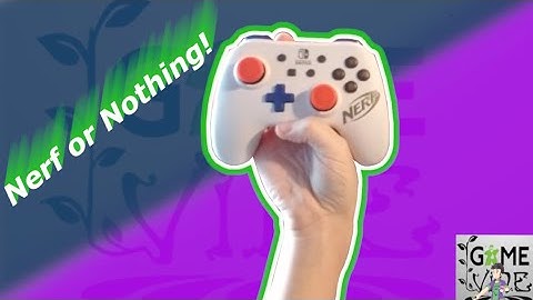 Power A Nerf Controller Review: /w Game Vine