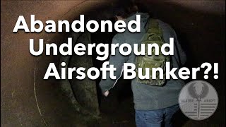 Abandoned Underground Airsoft Bunker? Full Tour - Red Fox Games Paintball -Woodruff, Sc