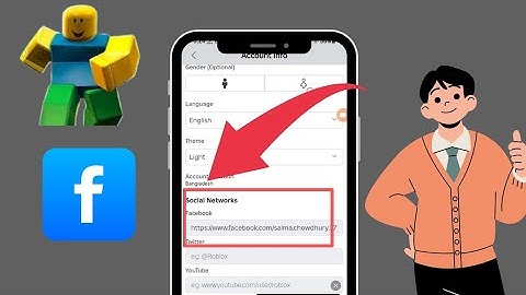 How To Add Facebook Link To Roblox |how to add social links on roblox 2025