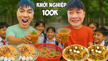 Thái Chuối Thử Thách Khởi Nghiệp Bán Bánh Tráng Trộn Với 100K
