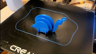 Laser cut Snail converted to 3d Printed