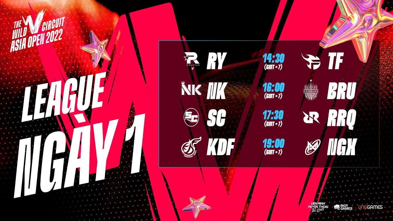 RY Vs TF NK Vs BRU SC Vs RRQ KDF Vs NGX WCAO 2022 V NG LEAGUE ry-vs-tf-nk-vs-bru-sc-vs-rrq-kdf-vs-ngx-wcao-2022-v-ng-league