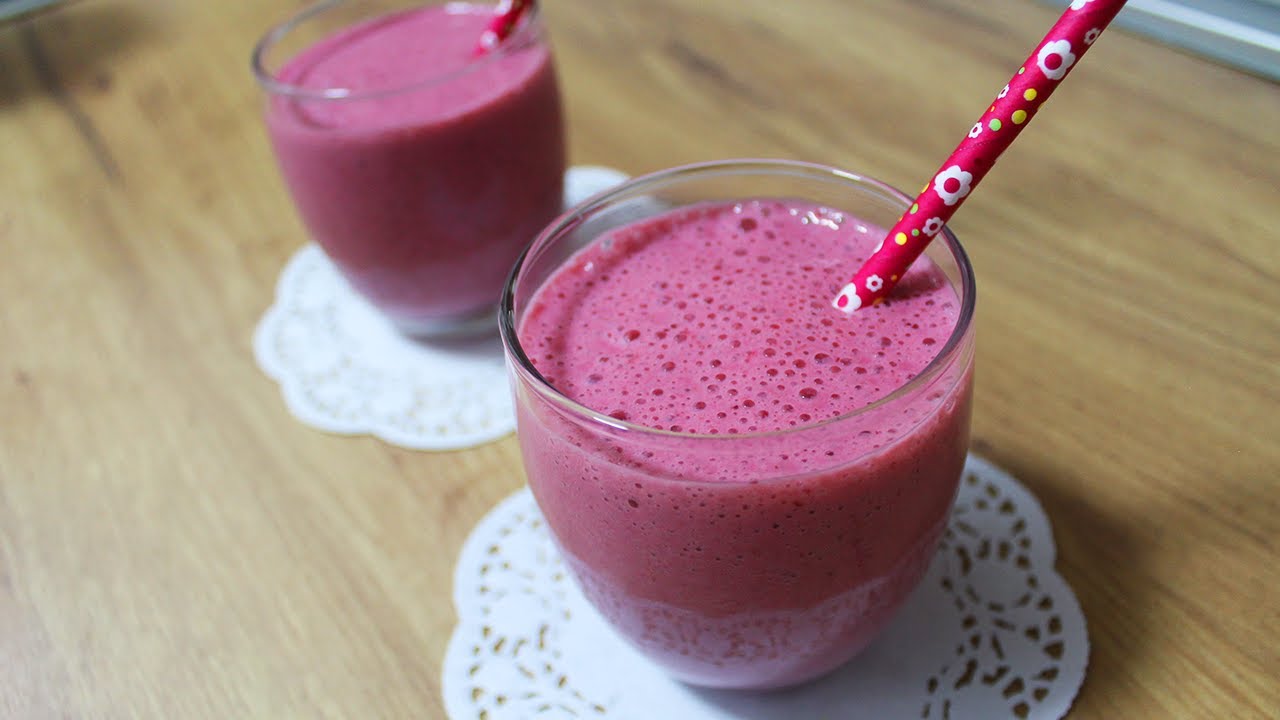 Smoothie mit gefrorenen früchten - Einfache smoothie rezepte - YouTube