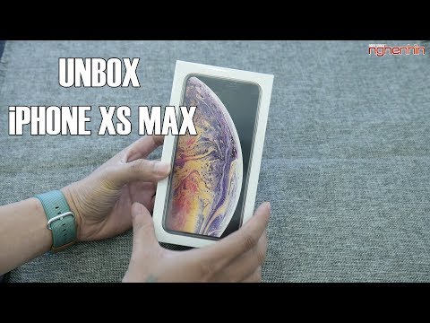 Mở hộp iPhone XS MAX 256GB tại Việt Nam đủ 3 màu - Nghenhinvietnam.vn