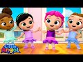 Jill's First Ballet Class! 🩰 Learn to Dance! | Little Angel Kids Songs & Nursery Rhymes