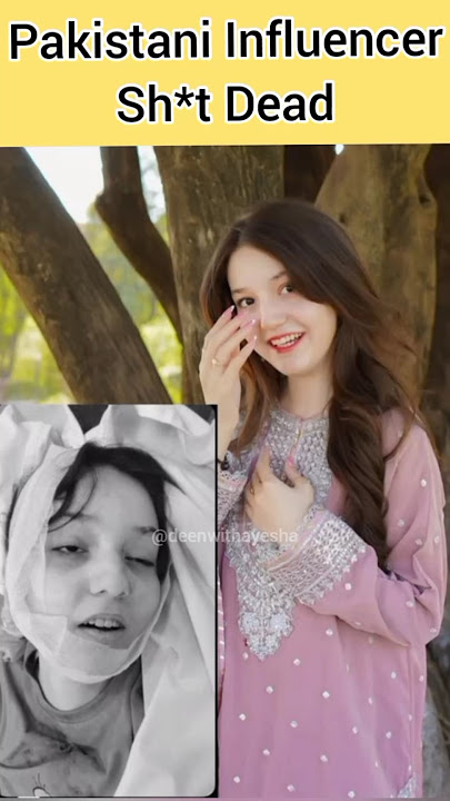 Pakistani Influencer sh*t dead | Sana Yusuf Palistani Influencer News #sanayusuf