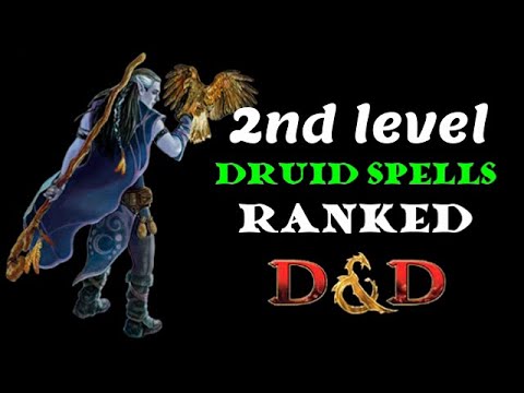 Druid spells ranked 2nd level: D&amp;D - YouTube
