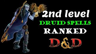 Druid spells ranked 2nd level: D&D